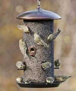 Stokes Select Giant Mesh Copper Colored Combo Bird Feeder