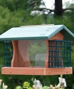 Woodlink Hanging Feeders Going Green Premier Bird Feeder With Suet Cages