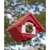 Home Bazaar Little Hanging Holiday Wren Cottage Decorative Houses