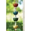 Ancient Graffiti Lily Rain Chain, Multicolored Lawn & Garden 1 Ancient Graffiti Lily Rain Chain, Multicolored Lawn & Garden
