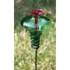 Parasol Mini-Blossom Green Hummingbird Feeder W/ Stake Hummingbird Feeders