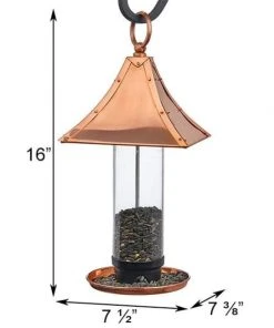 Good Directions Hanging Feeders Palazzo Coppertop Bird Feeder