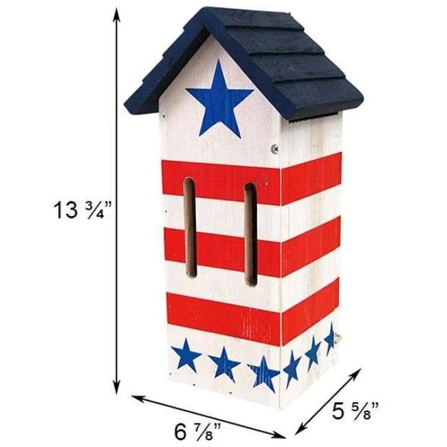 Woodlink Patriotic Butterfly House 4 Woodlink Patriotic Butterfly House