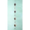 Ancient Graffiti Pine Cone Decorative Hanging Chain Lawn & Garden