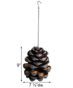 Esschert Design Pinecone Hanging Bird Feeder