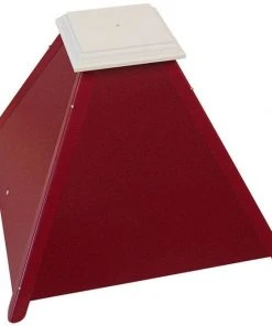 A Wing And A Prayer Plantation Bird House With Merlot Red Roof