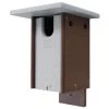 Green Meadow Houses & Feeders Polywood Gray And Brown Recycled Plastic Sparrow Resistant Bluebird House 1 Green Meadow Houses & Feeders Polywood Gray And Brown Recycled Plastic Sparrow Resistant Bluebird House