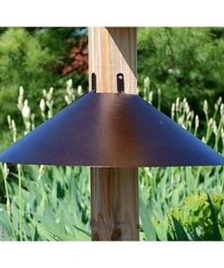 Woodlink Post Mount Squirrel Baffle Bird Feeder Accessories