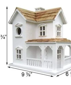 Home Bazaar Prairie Farmhouse Bird House Decorative Houses