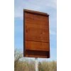 BestNest Premium Stained Dark Brown Bat House, 100 Bats