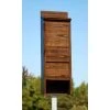 BestNest Premium Stained Dark Brown Bat House, 65 Bats 1 BestNest Premium Stained Dark Brown Bat House, 65 Bats