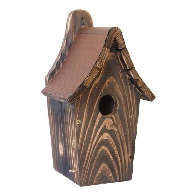Woodlink Rustic Bluebird House Post / Pole Mounted Houses 3 Woodlink Rustic Bluebird House Post / Pole Mounted Houses