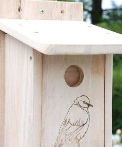 BestNest Seasonal Bluebird House Post / Pole Mounted Houses