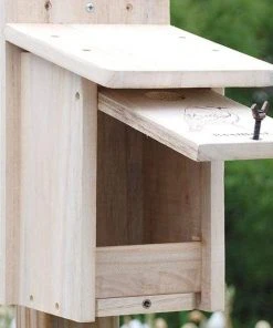 BestNest Seasonal Bluebird House Post / Pole Mounted Houses
