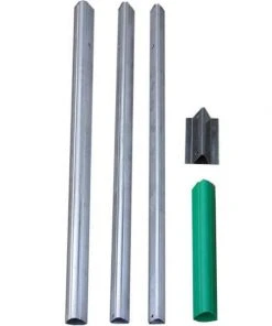 S&K Mfg S&K Telescoping Bat House Pole With Ground Socket, 15'