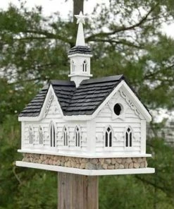 Home Bazaar Star Barn Bird House Decorative Houses