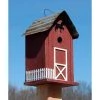 Bird In Hand Summitville Red Stable Bird House 1 Bird In Hand Summitville Red Stable Bird House