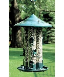 Woodlink Hanging Feeders Triple Tube Bird Feeder