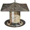 Whitehall Products Trumpet Vine French Bronze Colored Tube Bird Feeder Hanging Feeders
