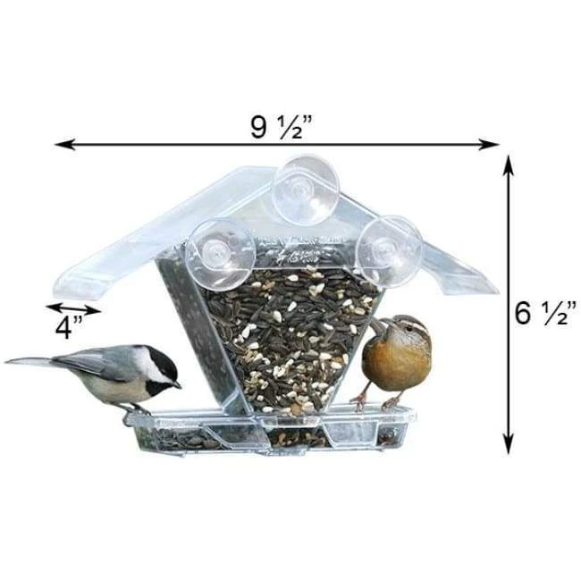 Aspects Window Feeders Café Transparent Window Bird Feeder 4 Aspects Window Feeders Café Transparent Window Bird Feeder