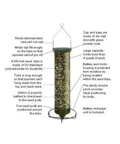 Droll Yankees Hanging Feeders Yankee Flipper Squirrel Proof Bird Feeder